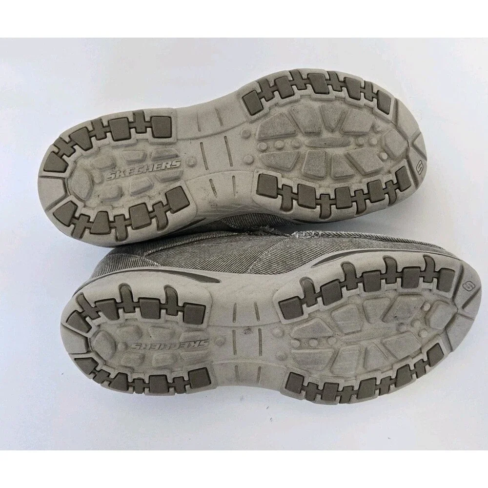 Skechers Shoes Mens 11 Creston Moseco Taupe Slip-On Memory Foam